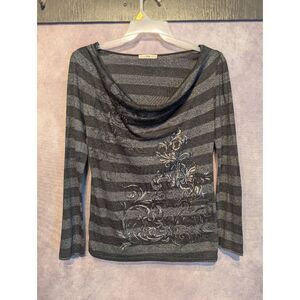 Vanity premium whimsigoth collection off the shoulder t-shirt large